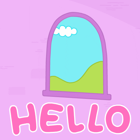 Good Morning Hello GIF by DINOSALLY