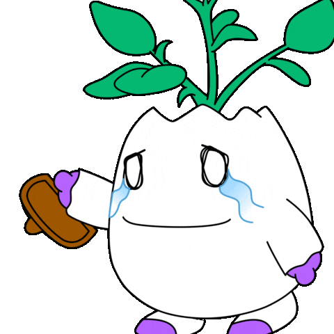 Begging No Money Sticker by Magic Eden