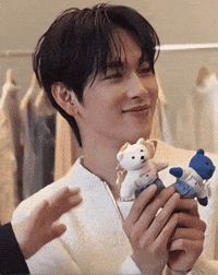 Glowing Teddy Bears GIF