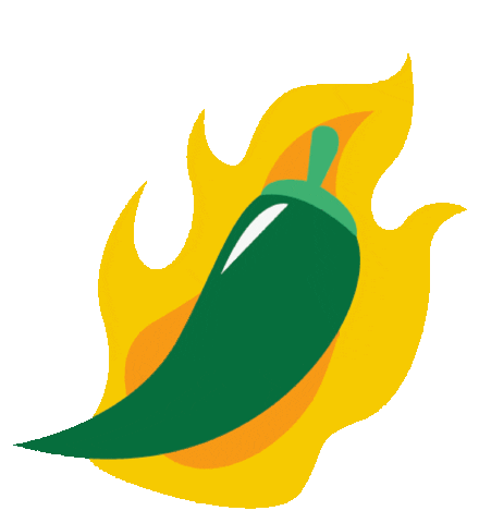 Pepper Chili Sticker by Pappasitos