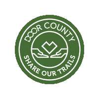 doorcounty wisconsin leave no trace lnt door county Sticker