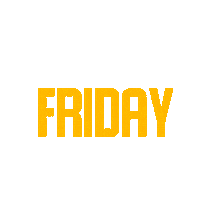 Friday Sticker by MOZGI Ent.