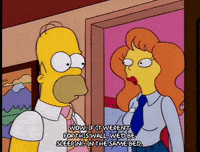 homer simpson mindy simmons GIF
