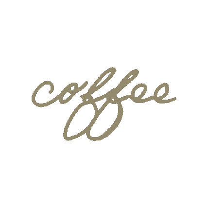 Coffee Gold Sticker