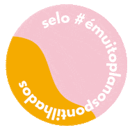 Selo Sticker by planos pontilhados