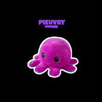 Pieuvry octopus octo peluche reversible GIF