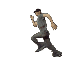 Matt Smith Running Sticker by Sony Pictures