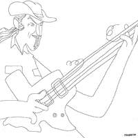 Rock And Roll Fox GIF by Animation Domination High-Def