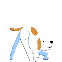 Happy Good Boy Sticker by Neil Sanders