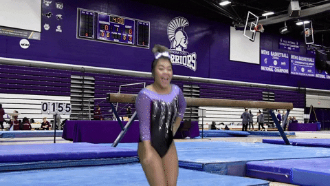 Warriors Gymnastics GIF by WinonaStateATH