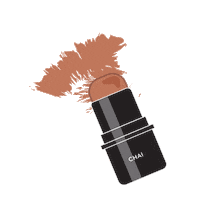 beauty blush Sticker by Rollover Reaction