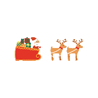 Santa Claus Christmas Sticker by Verrassendvalencia