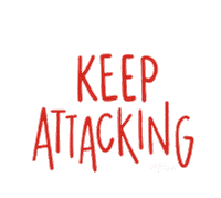 Keepattacking Sticker by DieselFitness