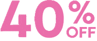 Sale 40Off Sticker by Slick Hair Company