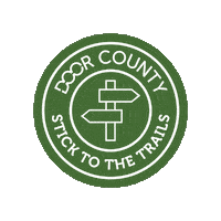 doorcounty leave no trace lnt door county door county wi Sticker