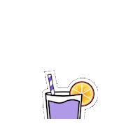 TaPoteFreelance drink purple juice boisson Sticker