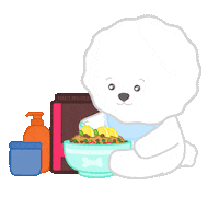 Eating Sticker
