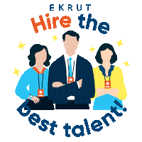 Talent Hiring Sticker by EKRUT