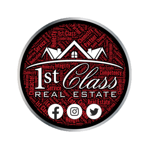 Real Estate Company Sticker by 1st Class Real Estate