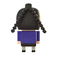 Pixel 3D Sticker by ViuTV
