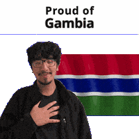 Gm Gambia Sticker