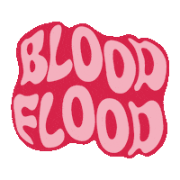 Woman Blood Sticker by raelkorea