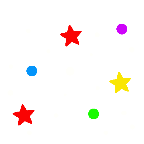 Happy Star Sticker