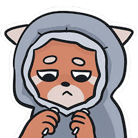 Sad Face Sticker