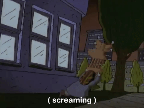 nickrewind giphydvr nicksplat aaahh real monsters giphyarm014 GIF