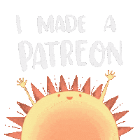 ShawnaSmythStudio happy excited summer rainbow Sticker