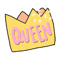 Girls Queen Sticker by Franziska Höllbacher