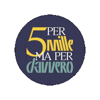 Vitanonprofit appello 5permille mobilitazione 5permillemaperdavvero Sticker