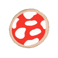 Pizza Square Sticker by Baseggio