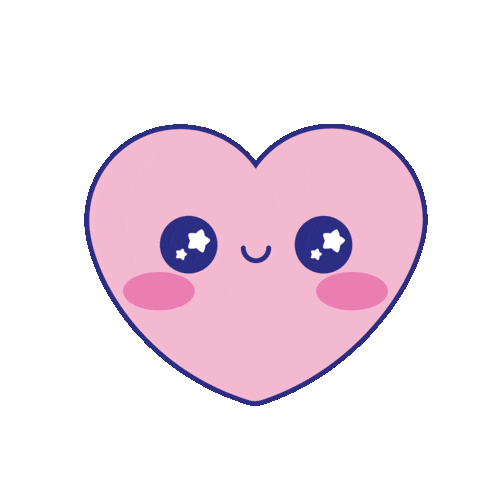 Emoji Sparkling Heart Sticker