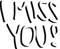 I Miss You Friends Sticker