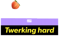 Twerking Hard Drop It Like Its Hot Sticker by SEAT