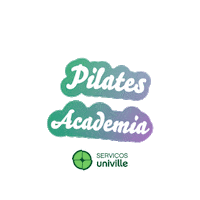 Academia Pilates Univille Sticker by Univille