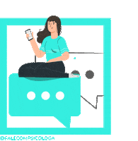 FalecomPsicologo terapia psicologa psicologo tratamento Sticker
