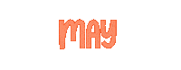 May New Year Sticker
