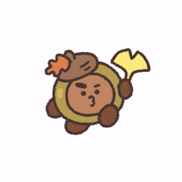 Autumn Shooky GIF by BT21