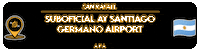 San Rafael Ar Sticker by NoirNomads
