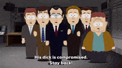 move stay back GIF by South Park 