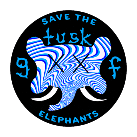 Gilligan_Faust sticker elephant gf elephants Sticker