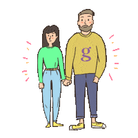 Best Friends Love Sticker by Grace Tea