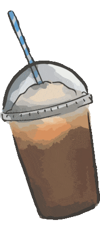 eikonesbyandroula greece greek frappe fredo Sticker