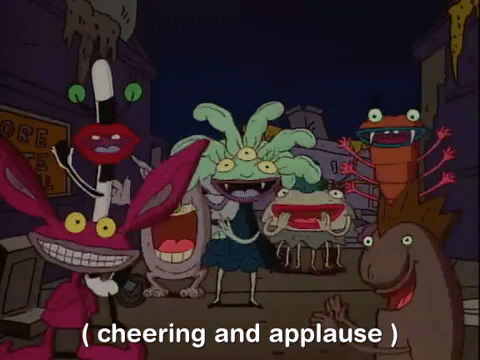 aaahh real monsters nicksplat GIF