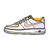 Air Force Nike Sticker