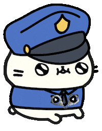 Police Hamster Sticker