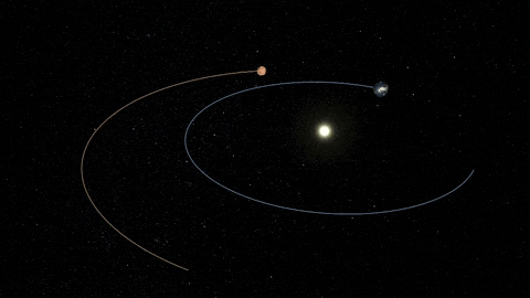 red planet sun GIF by NASA
