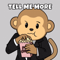 Go On Popcorn GIF by Wise Monkey Meme